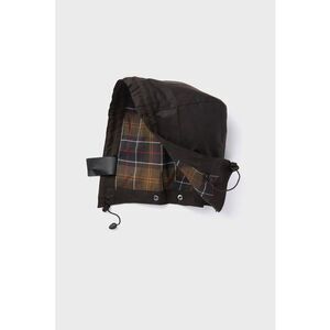 NWT BARBOUR Olive Classic Sylkoil Hood Snap In Olive Wax Lined